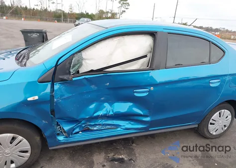 2024 Mitsubishi Mirage G4 Es z USA, uszkodzony, nr VIN ML32FUFJ3RHF06814